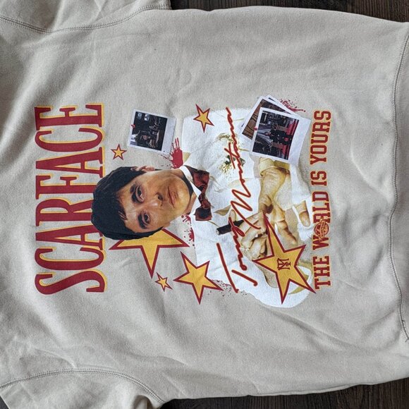 SCARFACE X SHOE PALACE PULLOVER HOODIE & SWEATPANTS SET XL HOODIE XL PANTS - Picture 13 of 16